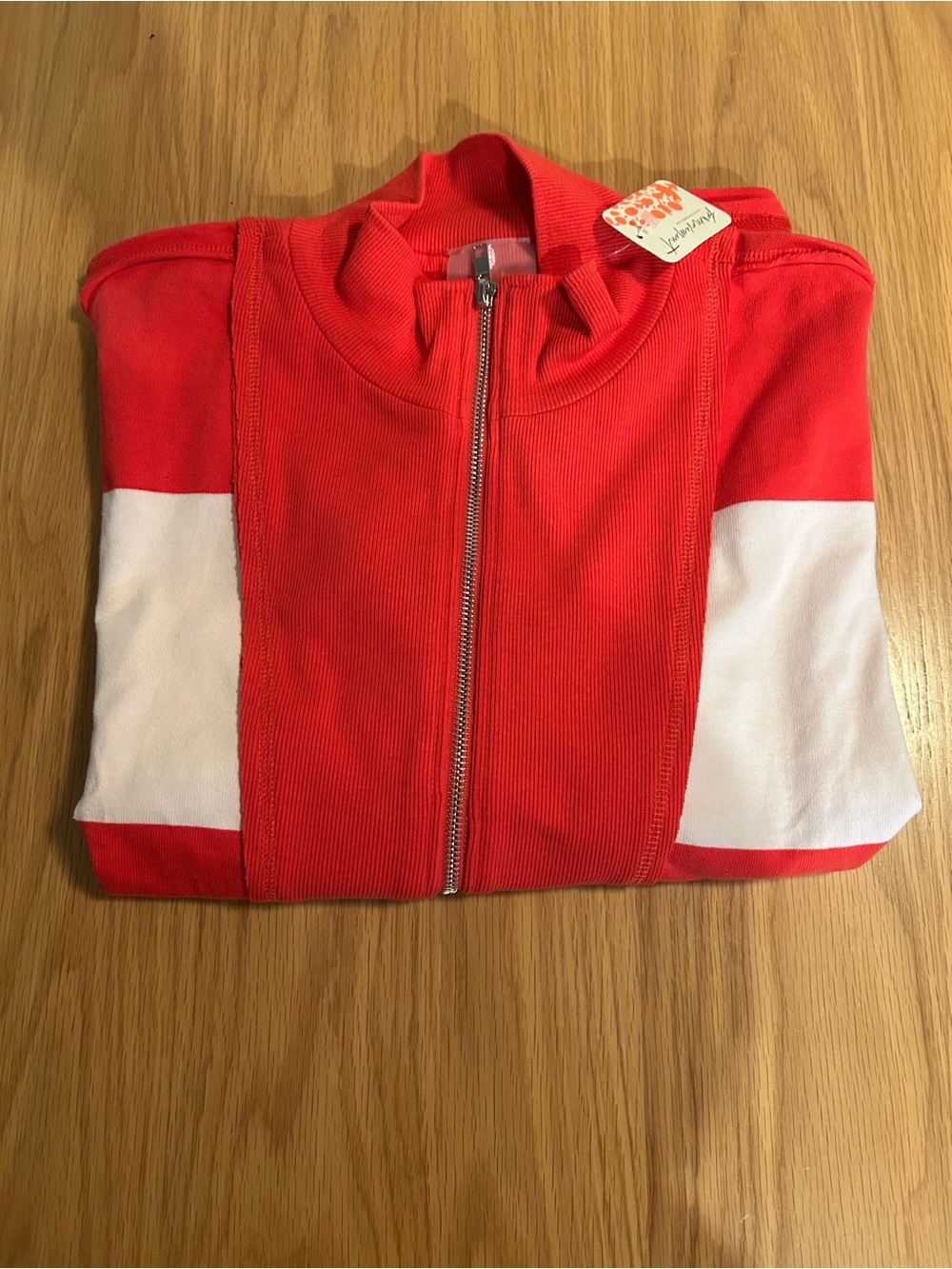 Free People FP Movement Retro Rugby Set in Grapefruit Combo Size XL NWT - Picture 2 of 16